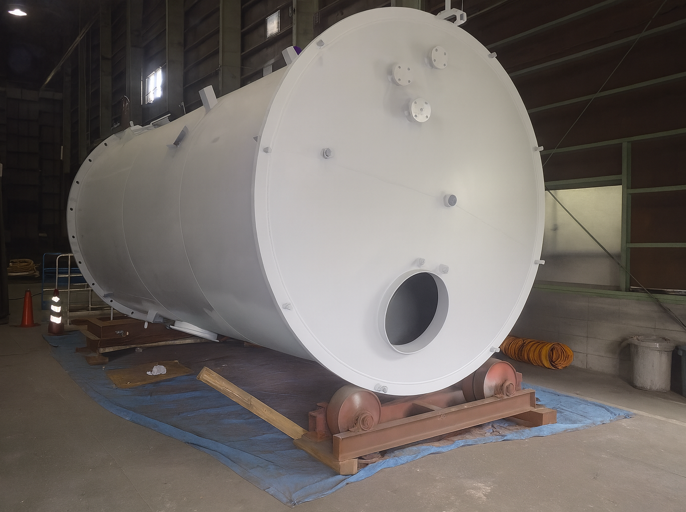 急速ろ過機（Zn-15Al溶射）